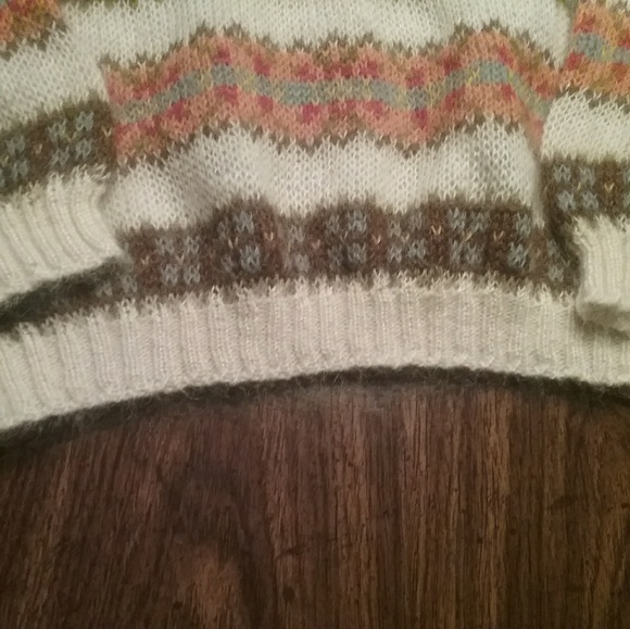 United Colors Of Benneton Vintage Mohair Sweater - Picture 2 of 4